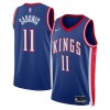 Män Sacramento Kings Tröja Domantas Sabonis Nike 2024-25 City Edition Blå Swingman
